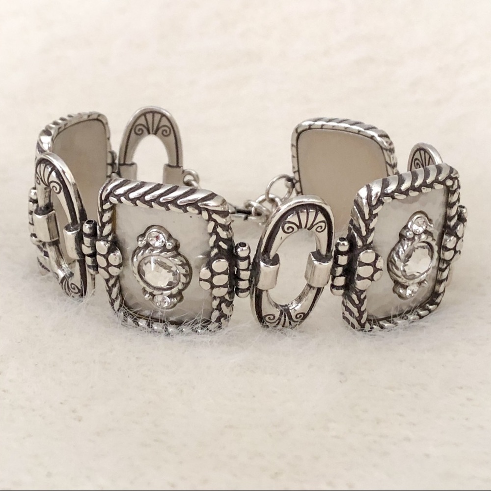 Brighton Link Bracelet with Crystals